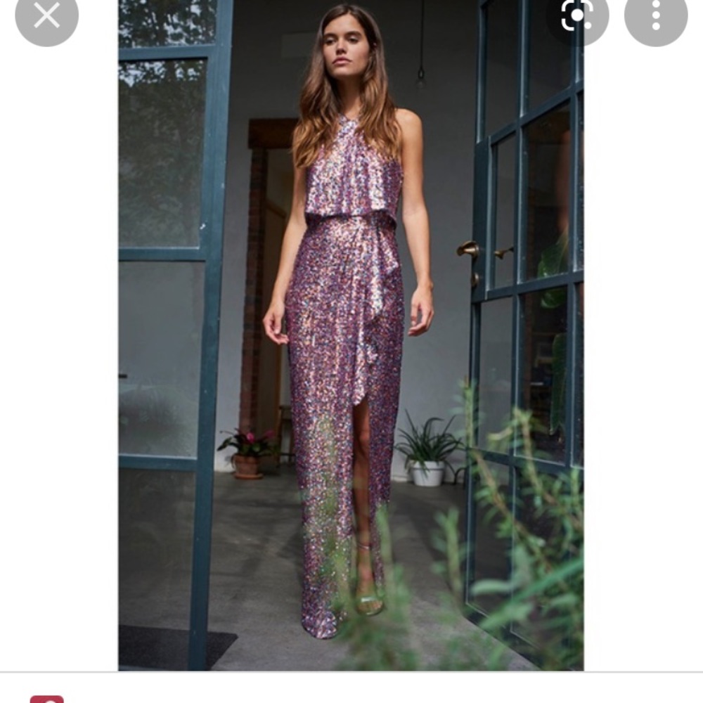 Beautiful sequin formal gown. Perfect for NYE, prom, fancy night out. NWT.